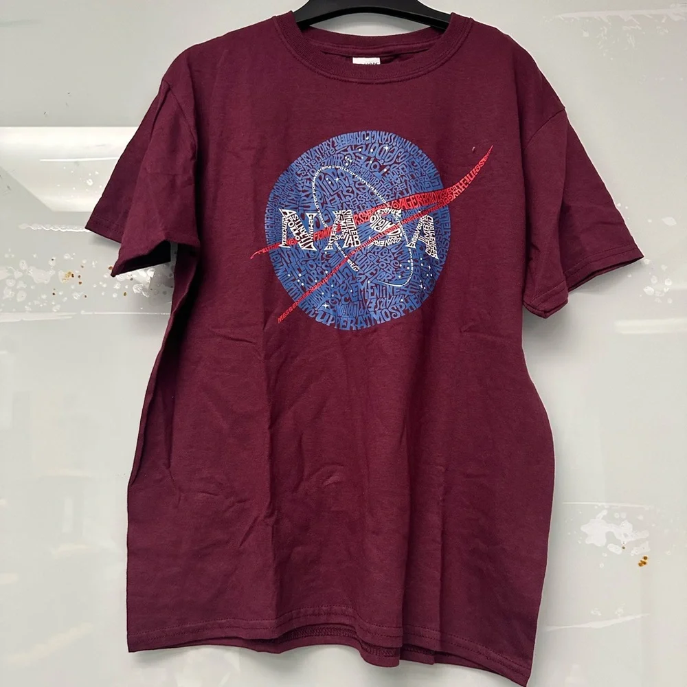 NASA's Most Notable Missions - Boy's Word Art T-shirt New Size Youth Large_2